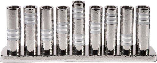 Hanukkah Menorah - Rings - Silver