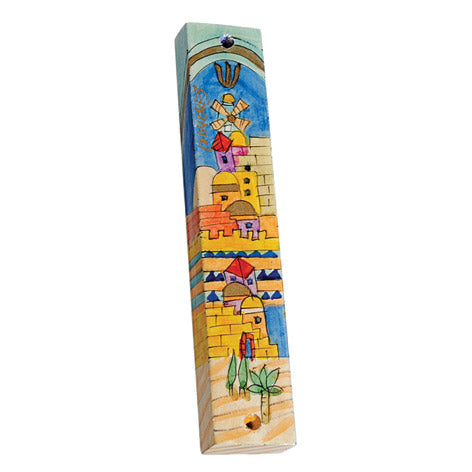 מזוזת עץ קטנה - ירושלים שער