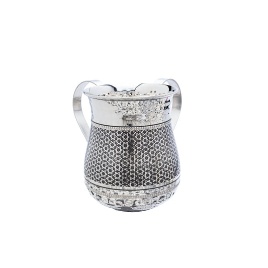Netilat Yadayim Cup + Etching - Magen David