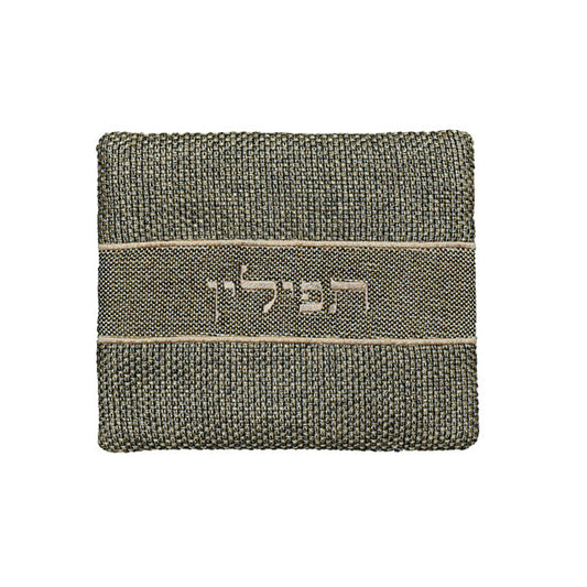 תיק תפילין - בדים עבים - חומים