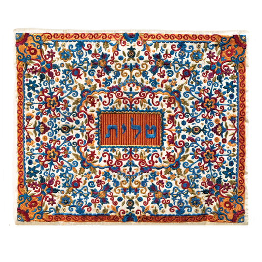 תיק טלית - רקמה מלאה - צבעוני
