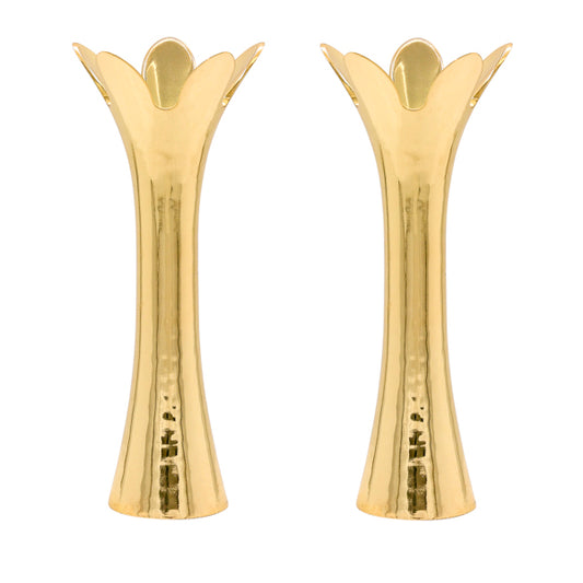 Candlesticks - Flower 14 cm, 5 - Gold