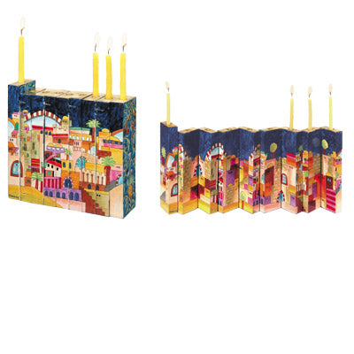 Hanukkah Menorah - Accordion - Jerusalem
