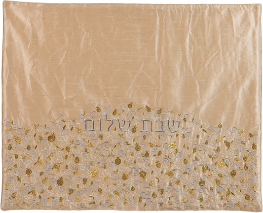 כיסוי פלטה רימונים - זהב
