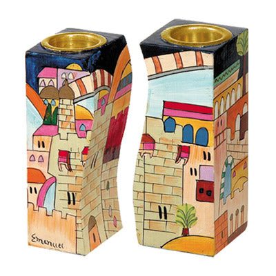 פמוטים מתחברים - ירושלים צבעוני